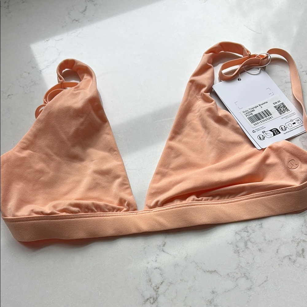 Lululemon Nulu triangle bralette